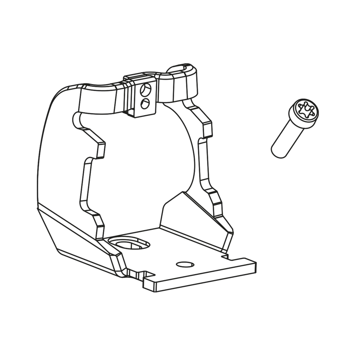 Bosch Mounting Kit Powerpack Frame Smart System