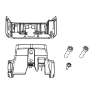 Bosch Mounting Kit Powerpack Holder Lock Side Smart System