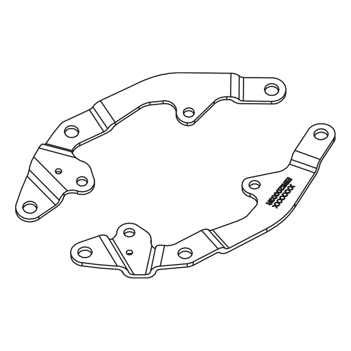 Bosch Mounting Plate for BDU3XX, BDU33YY