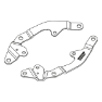 Bosch Mounting Plate for BDU3XX, BDU33YY