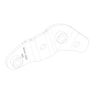 Bosch Mounting Plate Long RIght Bosch Mounting Plate Long RIght