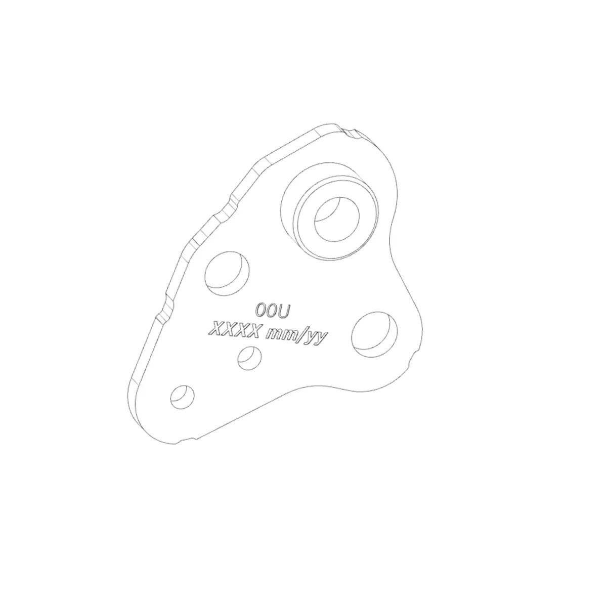Bosch Mounting Plate Short Left