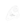 Bosch Mounting Plate Short Left