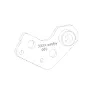 Bosch Mounting Plate Short Right