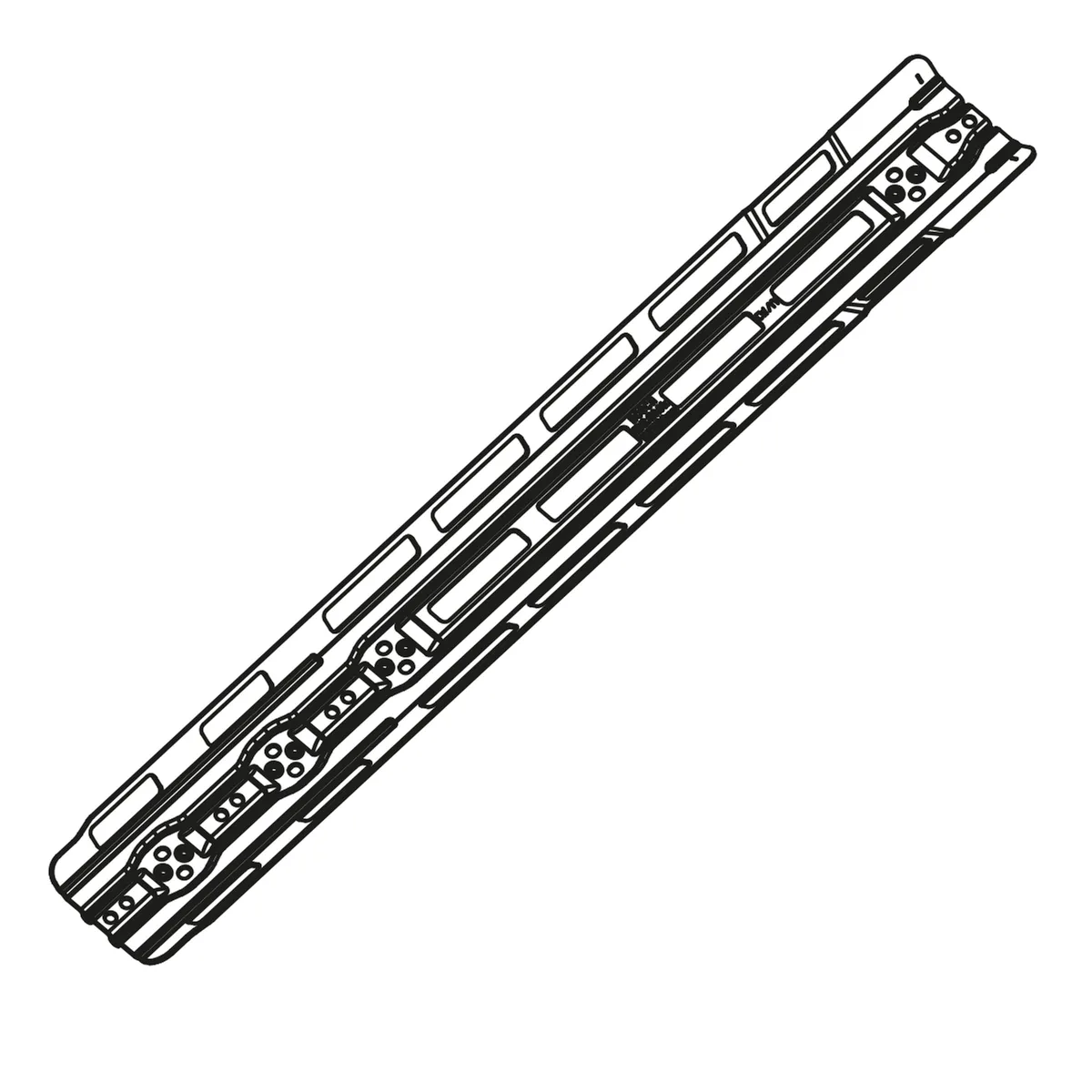 Bosch Mounting Rail for Bosch 625 Horizontal Smart System