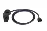 Bosch PowerPack Rack Cable, 1100mm, Black, One Size