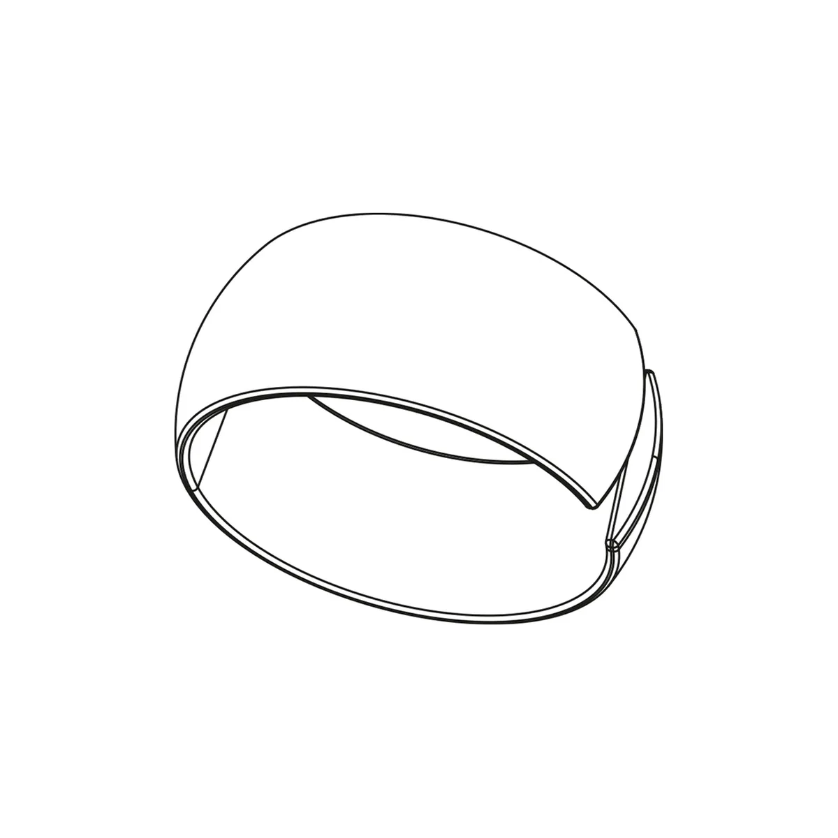 Bosch Rubber Spacer for Intuvia 100 - 25.4mm Smart System