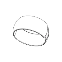 Bosch Rubber Spacer for Intuvia 100 - 25.4mm Smart System Bosch Rubber Spacer for Intuvia 100 - 25.4mm Smart System