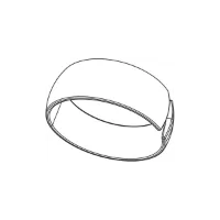Bosch Rubber Spacer for Intuvia 100 - 31.8mm Smart System