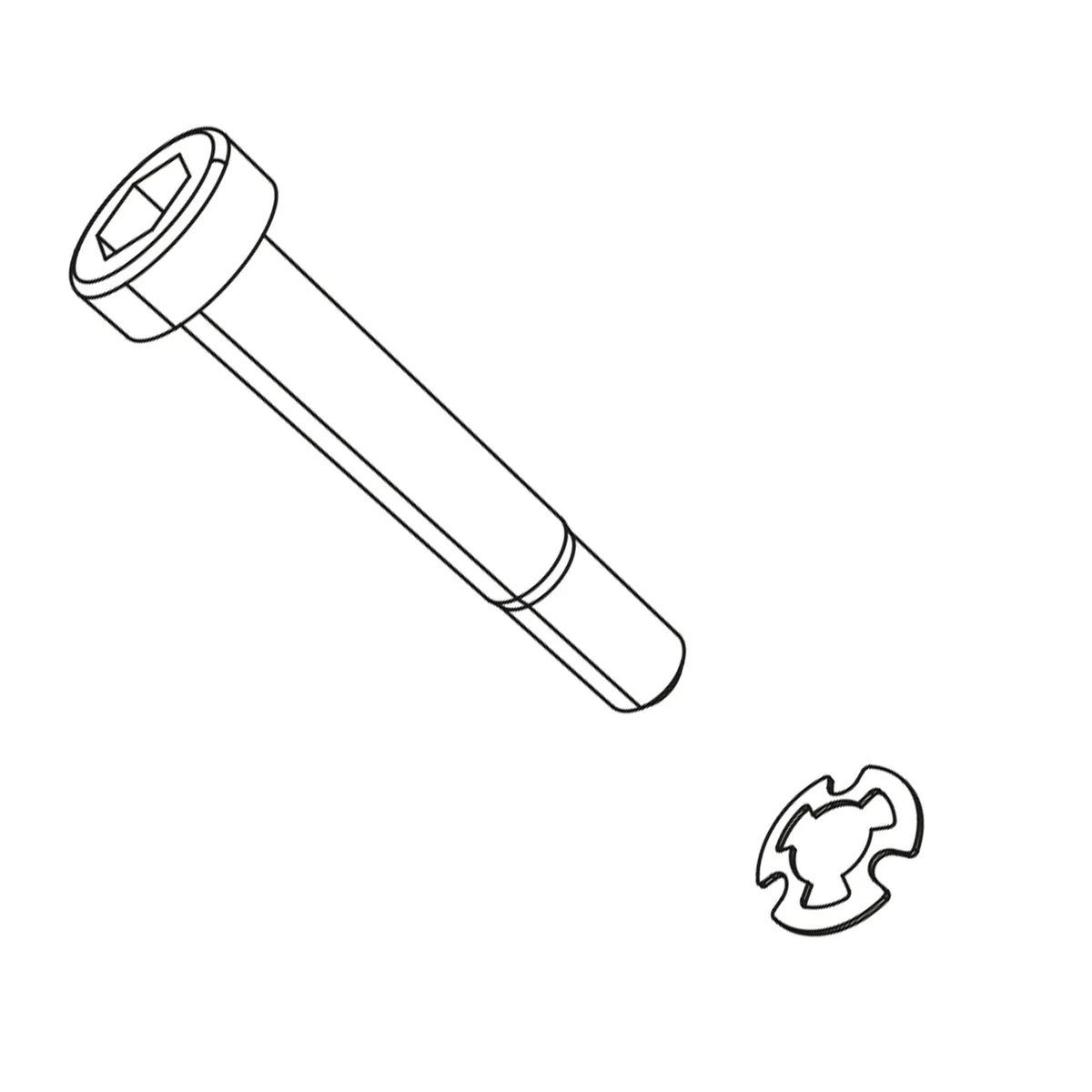 Bosch Screw for Mounting Plate Intuvia 100 Smart System