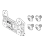 Bosch Screw-On Non-Plug Side Plate Kit for CompactTube Vertical