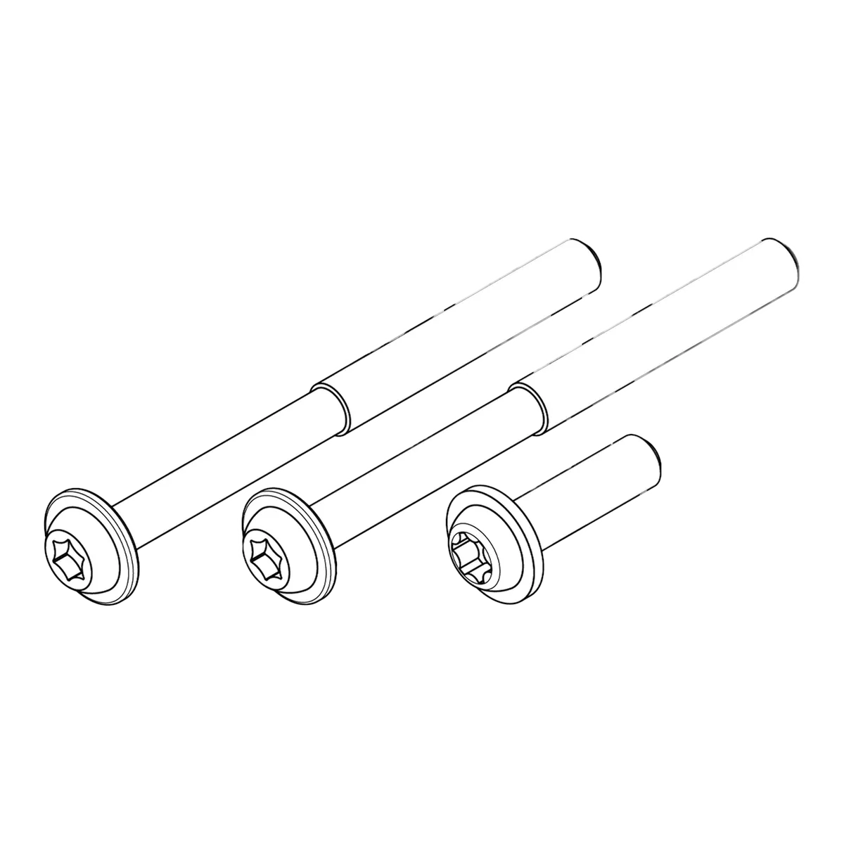 Bosch Skruesett for Smart System PowerPack 400/500 Rack