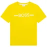 Boss J25n29 Kortarmet T-skjorte, Yellow, 16Y