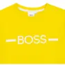 Boss J25n29 Kortarmet T-skjorte, Yellow, 16Y