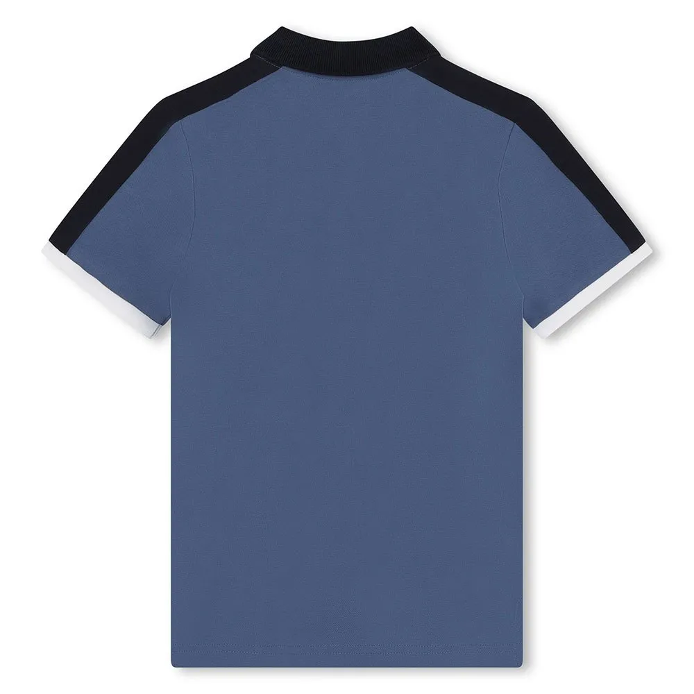 Boss J50766 Kortermet Poloskjorte, Blue, 6Y Boss J50766 Kortermet Poloskjorte, Blue, 6Y