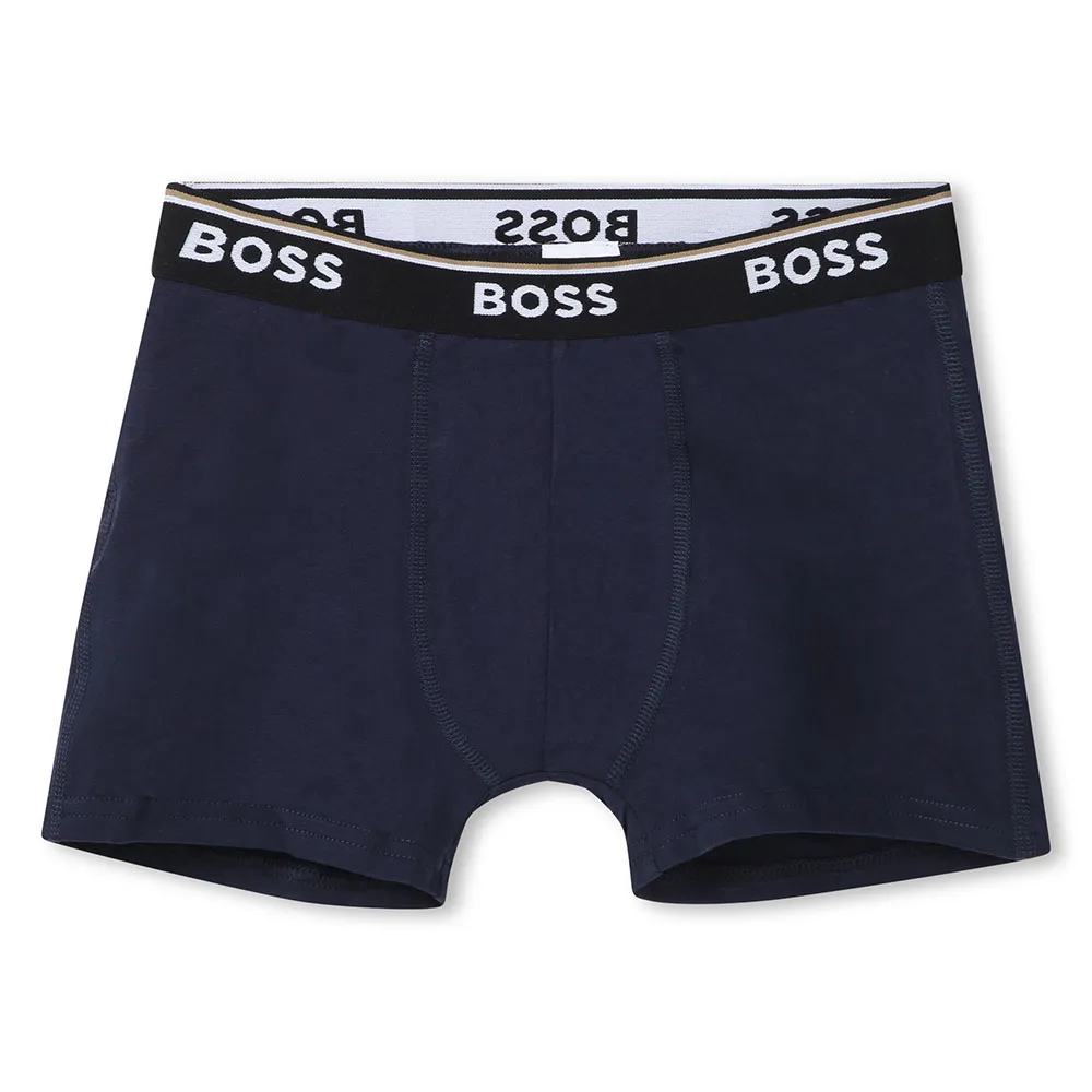 Boss J51748 Boxers, Marine, 14Y Boss J51748 Boxers, Marine, 14Y