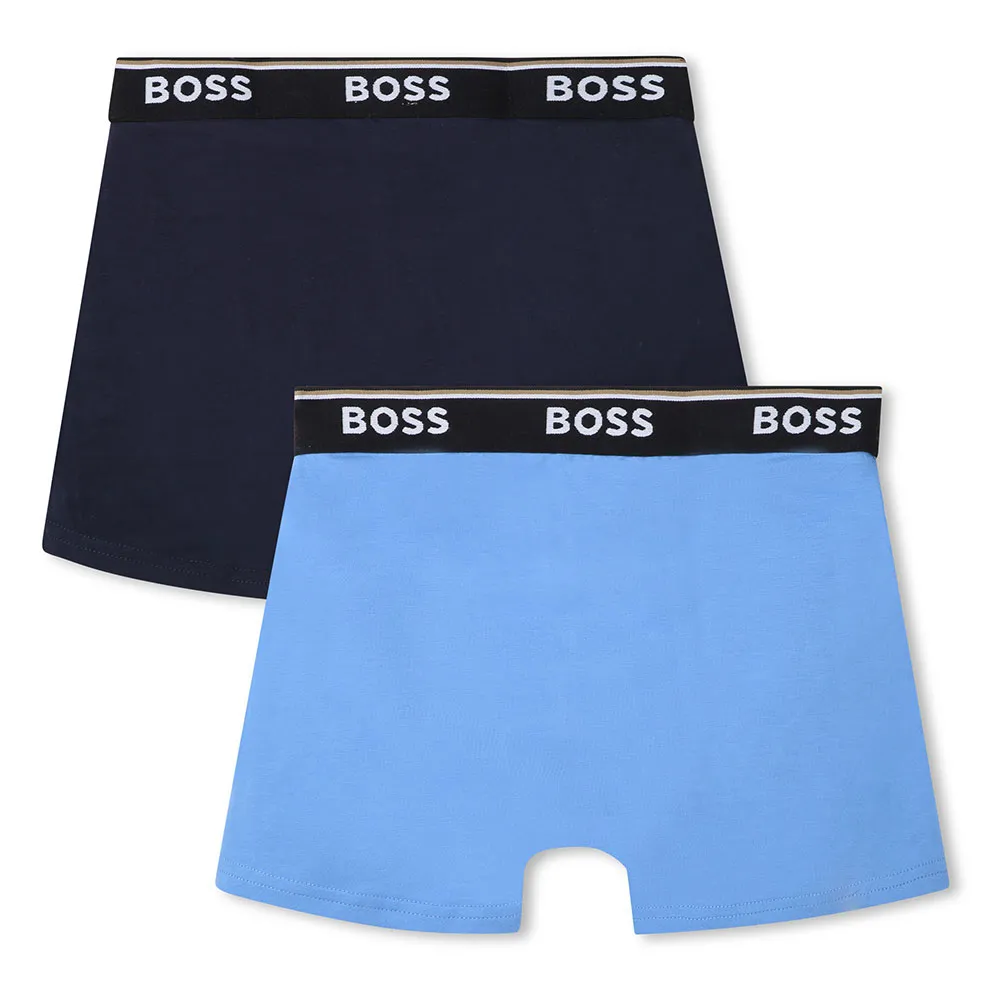 Boss J51748 Boxers, Marine, 14Y Boss J51748 Boxers, Marine, 14Y