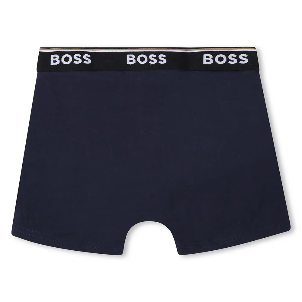 Boss J51748 Boxers, Marine, 14Y Boss J51748 Boxers, Marine, 14Y
