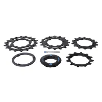 BOX COMPONENTS Three Prime 9 Tannhjul Og Låsering BOX COMPONENTS Three Prime 9 Tannhjul Og Låsering