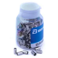 BRAKCO 4.3 Mm Brass Girvaier Endehylse Sykkel 200 Enheter BRAKCO 4.3 Mm Brass Girvaier Endehylse Sykkel 200 Enheter