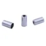 BRAKCO 5 Mm Brass Bremsevaier Endehylse Sykkel 200 Enheter, Silver, One Size