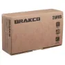 BRAKCO A2 Cantilever 70 Mm Komplette Felgbremseklosser 25 Enheter, Black, One Size
