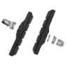 BRAKCO A2 V-brake 72 Mm Komplette Felgbremseklosser 25 Enheter, Black, One Size