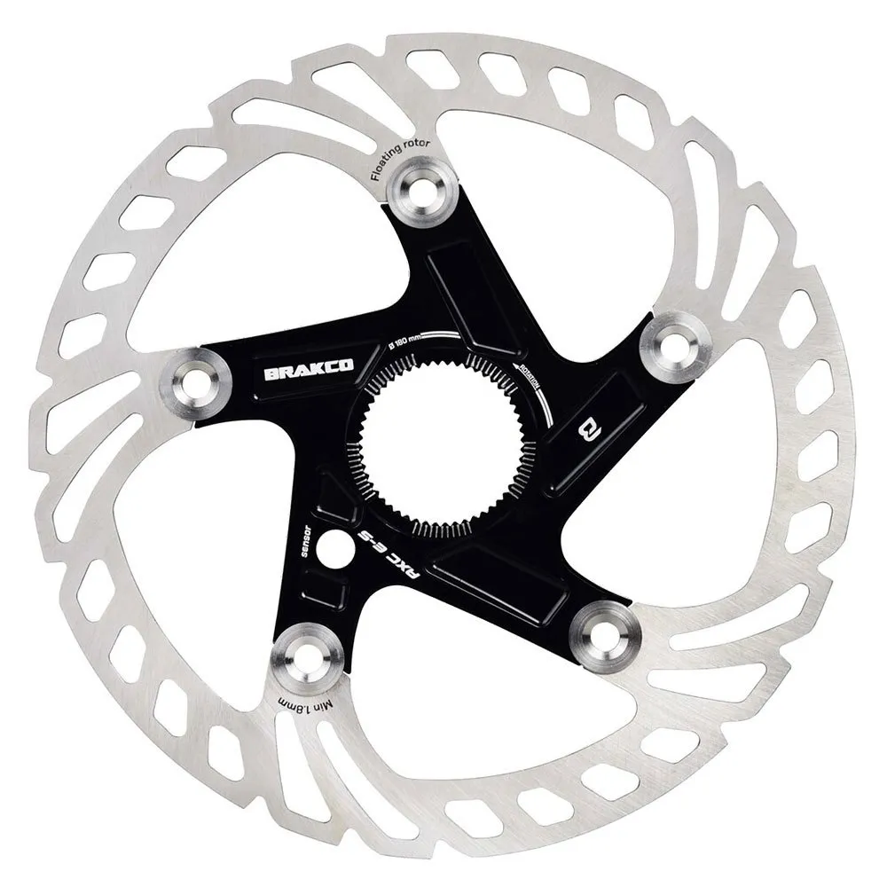 BRAKCO Axc Cl Floating Cnc E-bike 2 Mm Bremsekive BRAKCO Axc Cl Floating Cnc E-bike 2 Mm Bremsekive