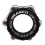 BRAKCO Centerlock Sykkel Bremseskiveadapter, Black, One Size