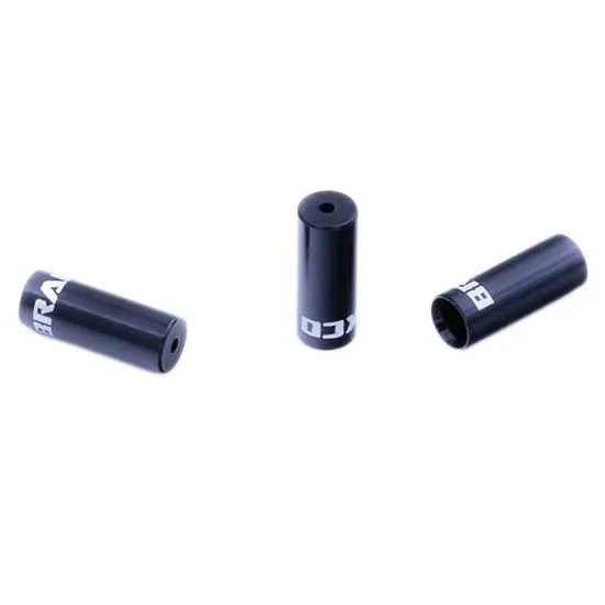 BRAKCO Cnc 4.3 Mm Girvaier Endehylse Sykkel 50 Enheter, Black, One Size