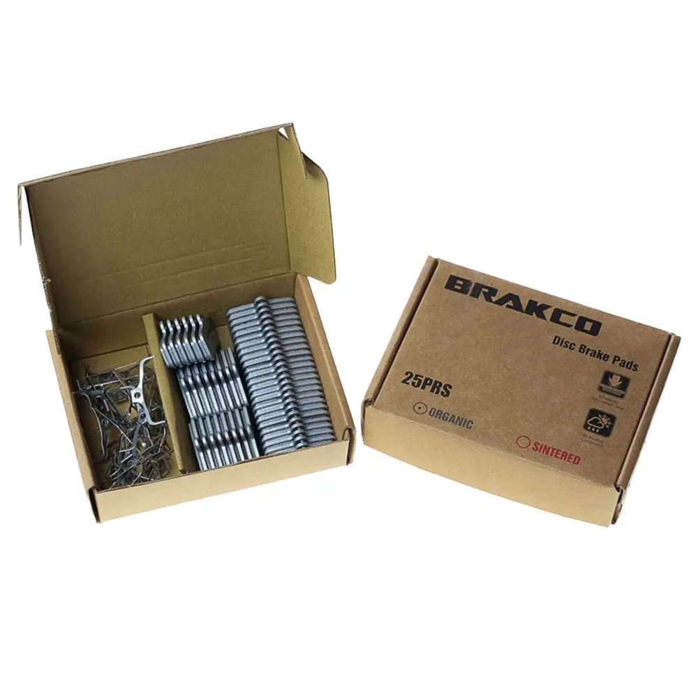 BRAKCO Silent Mineral Shimano M6120/m7120/m8120/m9120 Skivebremseklosser 25 Enheter, Multicolor, One Size BRAKCO Silent Mineral Shimano M6120/m7120/m8120/m9120 Skivebremseklosser 25 Enheter, Multicolor, One Size