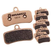 BRAKCO Trp Quadiem & Shimano Xtr/xt/deore/zee/saint Sinterbremseklosser 25 Par BRAKCO Trp Quadiem & Shimano Xtr/xt/deore/zee/saint Sinterbremseklosser 25 Par