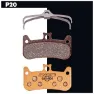 BRAKING Avid-code Sinterbremseklosser, Gold, One Size