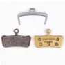 BRAKING Avid X.0 Trail/sram Guide Metalliske Karbonfiberbremseklosser, Gold, One Size