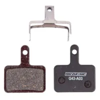 BRAKING F.i.r.s.t./incas 2.0/shimano Deore Organiske Skivebremseklosser 20 Par