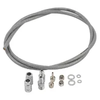 BRAKING Incas 2.0/first 5.0 Mm Steel Braided Hydraulisk Bremseslange BRAKING Incas 2.0/first 5.0 Mm Steel Braided Hydraulisk Bremseslange