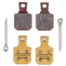 BRAKING Magura Mt5/mt7 Metalliske Karbonfiberbremseklosser 2 Par, Gold, One Size