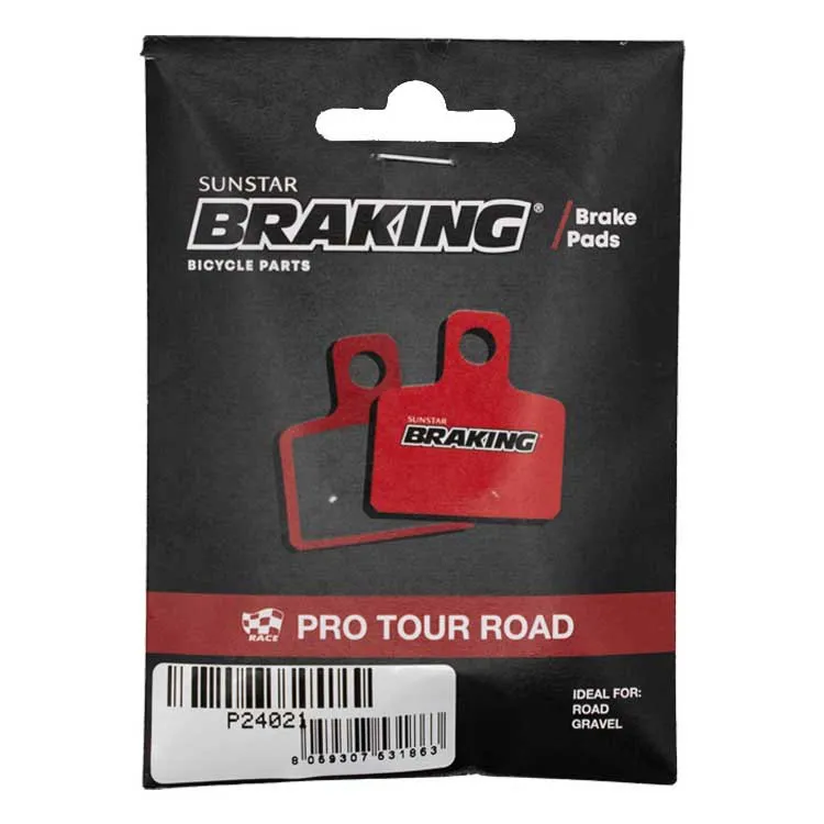 BRAKING Race Pro Tour Sram Red Hydraulic/level Ultimate/level Tlm Sinterbremseklosser, Red, One Size BRAKING Race Pro Tour Sram Red Hydraulic/level Ultimate/level Tlm Sinterbremseklosser, Red, One Size