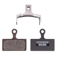 BRAKING Shimano Xtr 2011 Organiske Skivebremseklosser 20 Par BRAKING Shimano Xtr 2011 Organiske Skivebremseklosser 20 Par