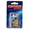 BRAKING Sram Red Etap Axs/force Etap Axs Metalliske Karbonfiberbremseklosser, Gold, One Size