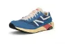 Vintage blue/red
