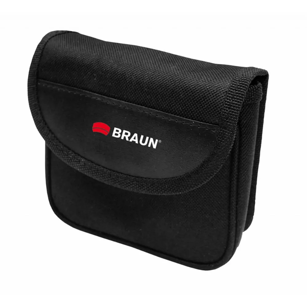 Braun Photo 10x25 Kikkerter, Black, One Size