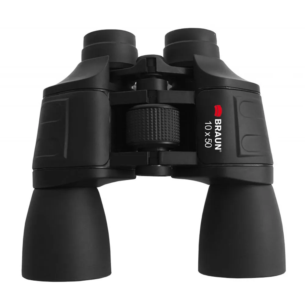 Braun Photo 10x50 Kikkerter, Black, One Size