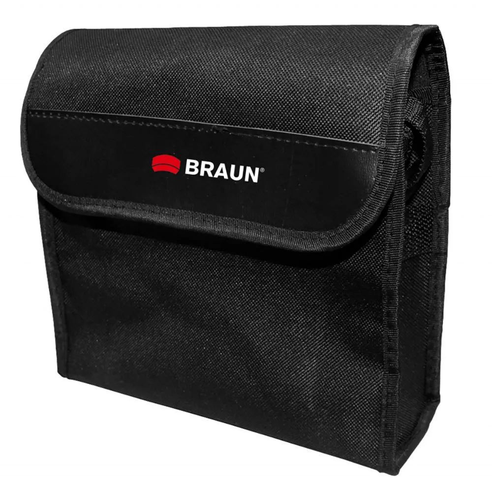 Braun Photo 8x40 Kikkerter, Black, One Size