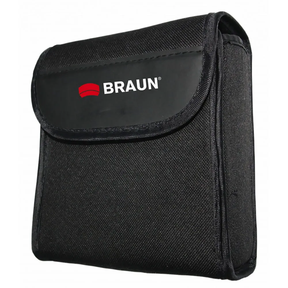 Braun Photo Premium 10x50 Wp Kikkerter, Black, One Size