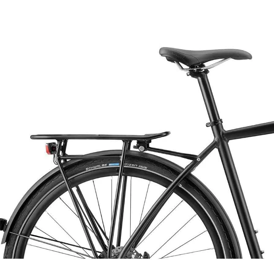 Breezer Liberty R2.3+ Altus 2022 Sykkel, Satin black / gold, M, Hybridsykkel