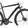Breezer Liberty R2.3+ Altus 2022 Sykkel, Satin black / gold, M, Hybridsykkel