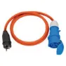Brennenstuhl Cee Til Ip44 Skjøteledning 1.5 M, Orange / blue / black, One Size