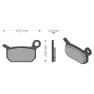 Brenta Ciclo B4/racing Xc/br Team/pro Formula Sinterbremseklosser, Black / silver, One Size