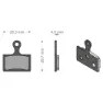 Brenta Ciclo Durace/xtr/mcx1shimano/rever/tek Sinterbremseklosser, Black / silver, One Size